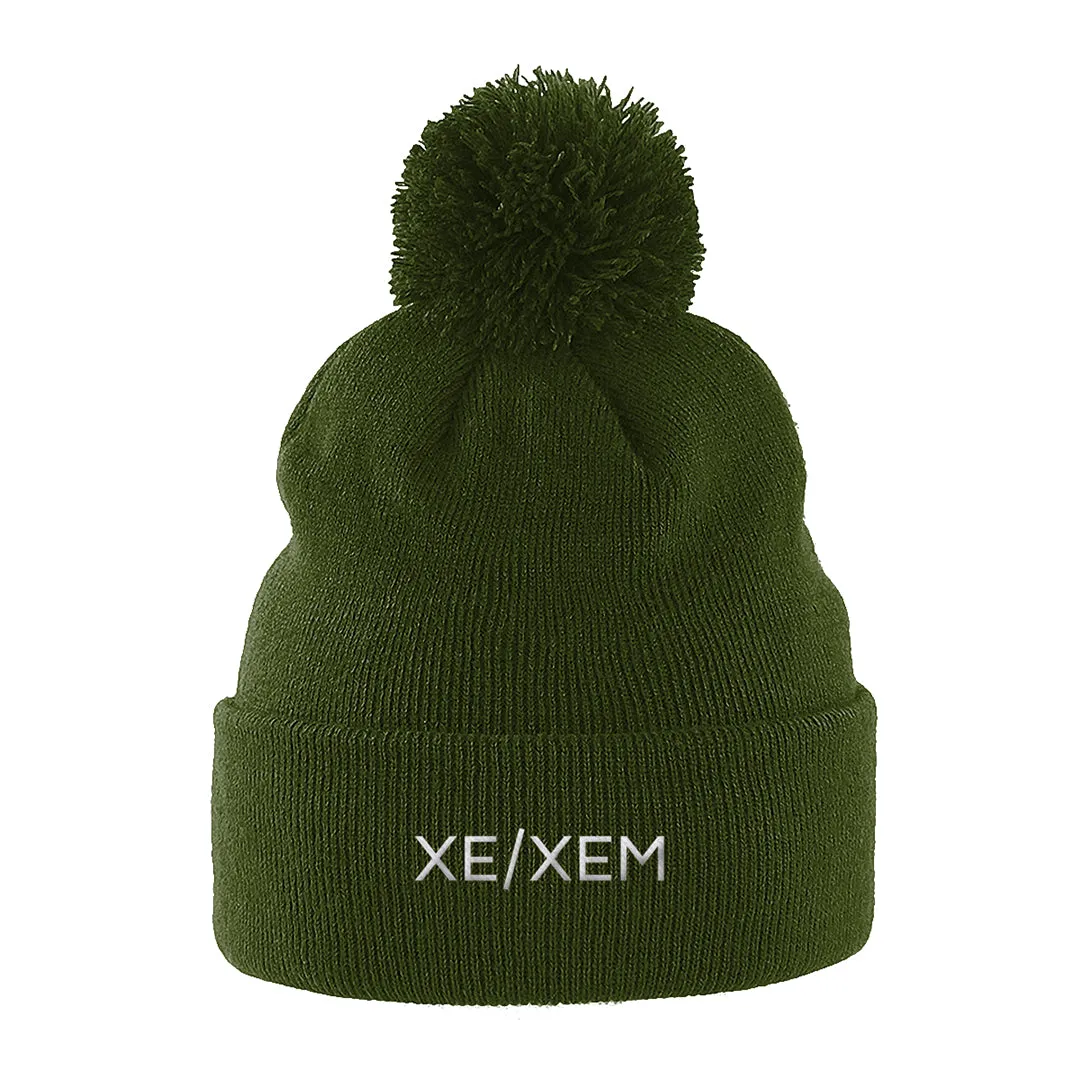 Xe/Xem Pronouns Beanie Hat