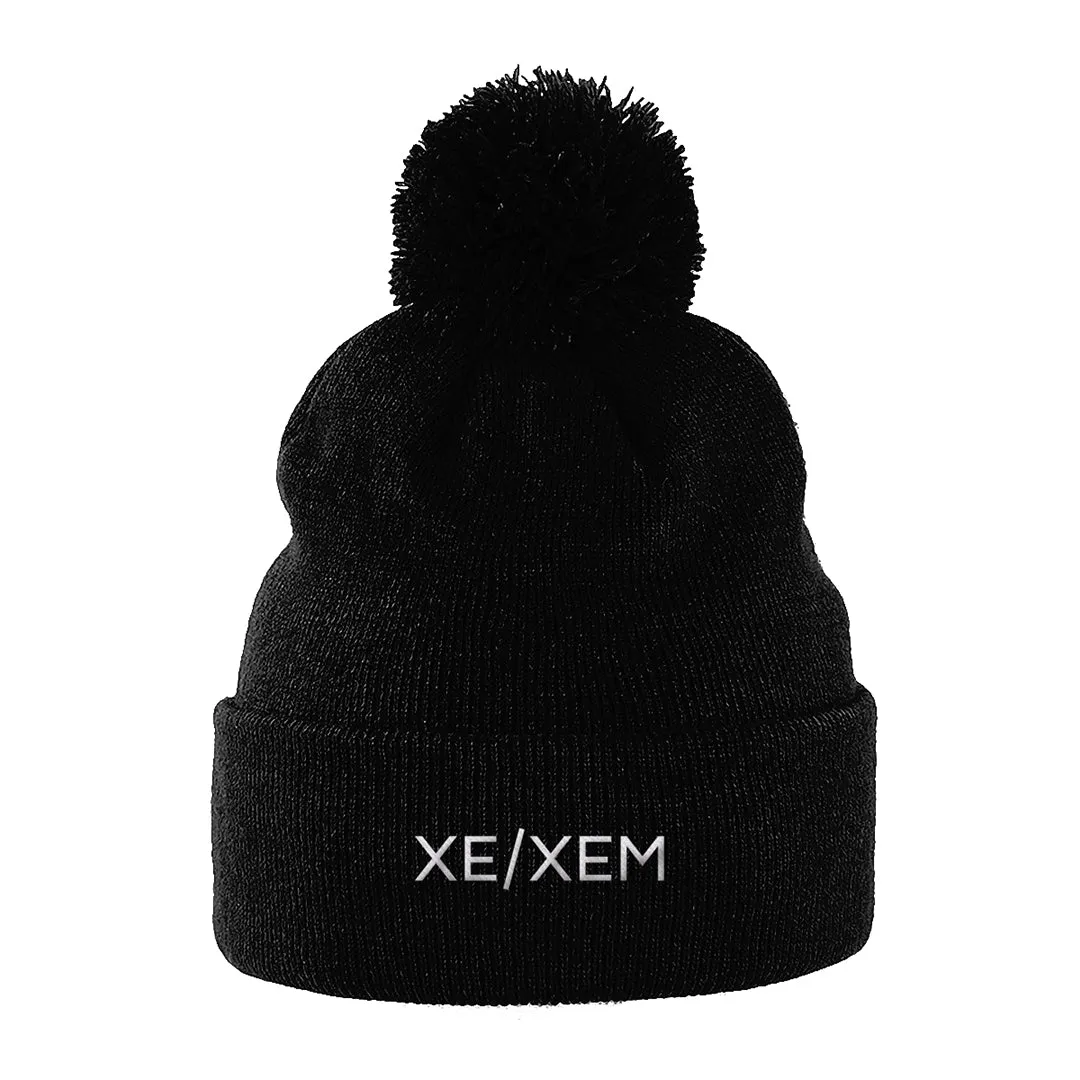 Xe/Xem Pronouns Beanie Hat