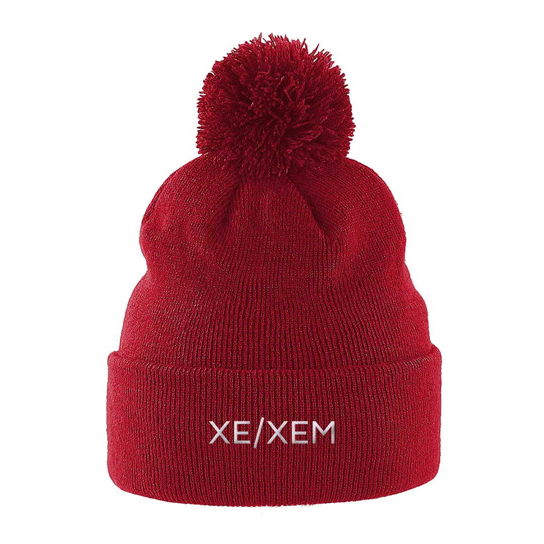 Xe/Xem Pronouns Beanie Hat