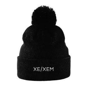 Xe/Xem Pronouns Beanie Hat