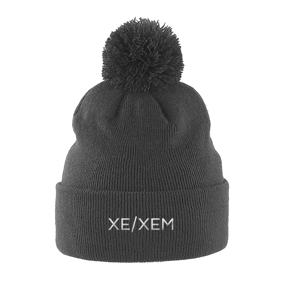 Xe/Xem Pronouns Beanie Hat